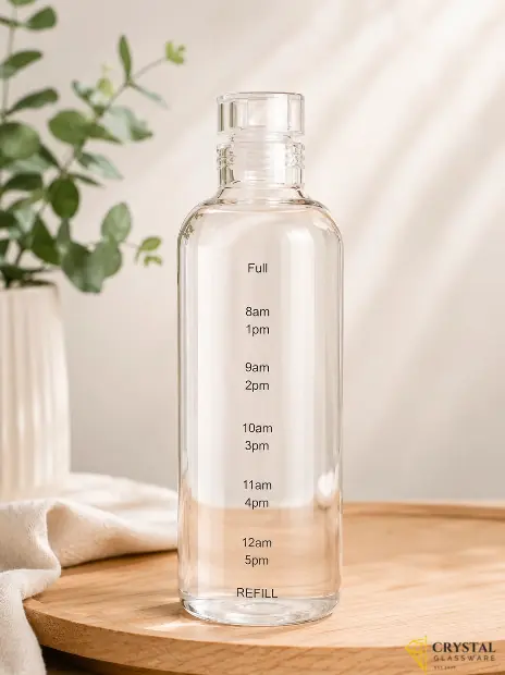 MOOZICO Glass Water Bottle